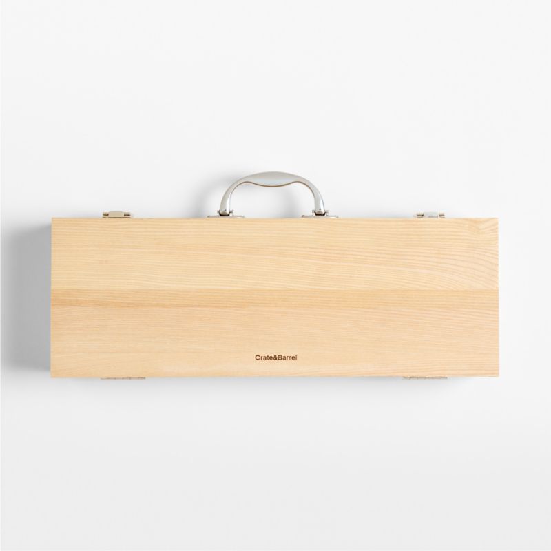 Crate & Barrel 5-Piece Stainless Steel Grill Tool Set - image 2 of 3