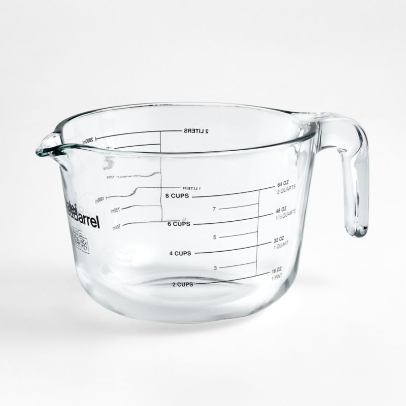 Crate & Barrel 1-Cup Glass Measuring Cup