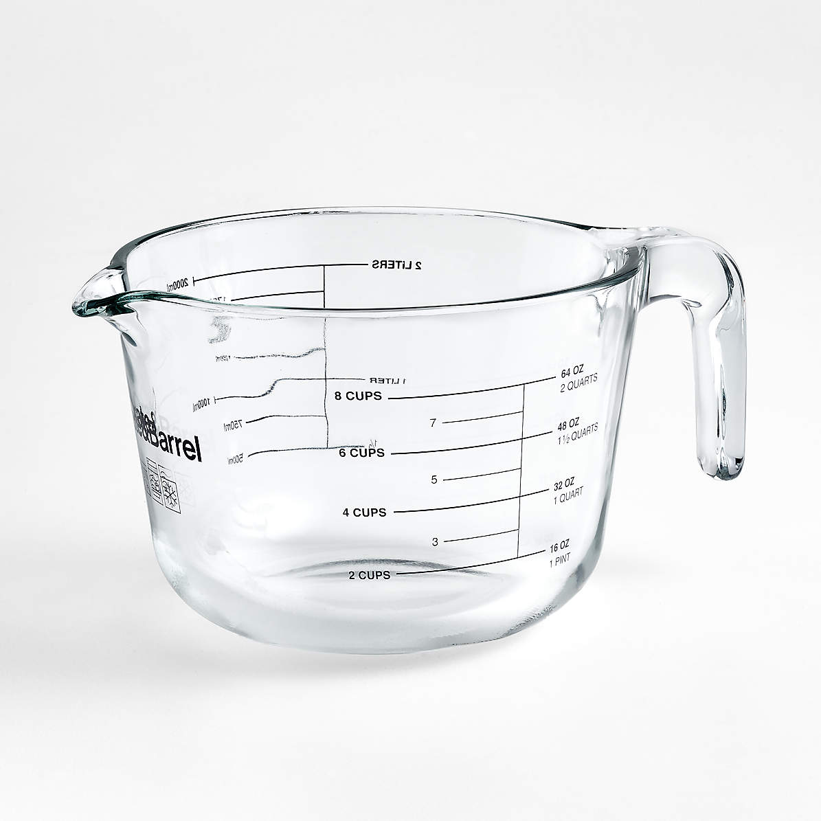  Smithcraft Measuring Cups, 8 Piece Dry Measuring Cup