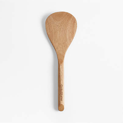 Crate & Barrel Acacia Rice Paddle