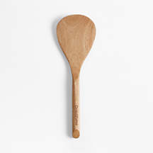Crate & Barrel Acacia Rice Paddle Turner Spatula + Reviews | Crate & Barrel