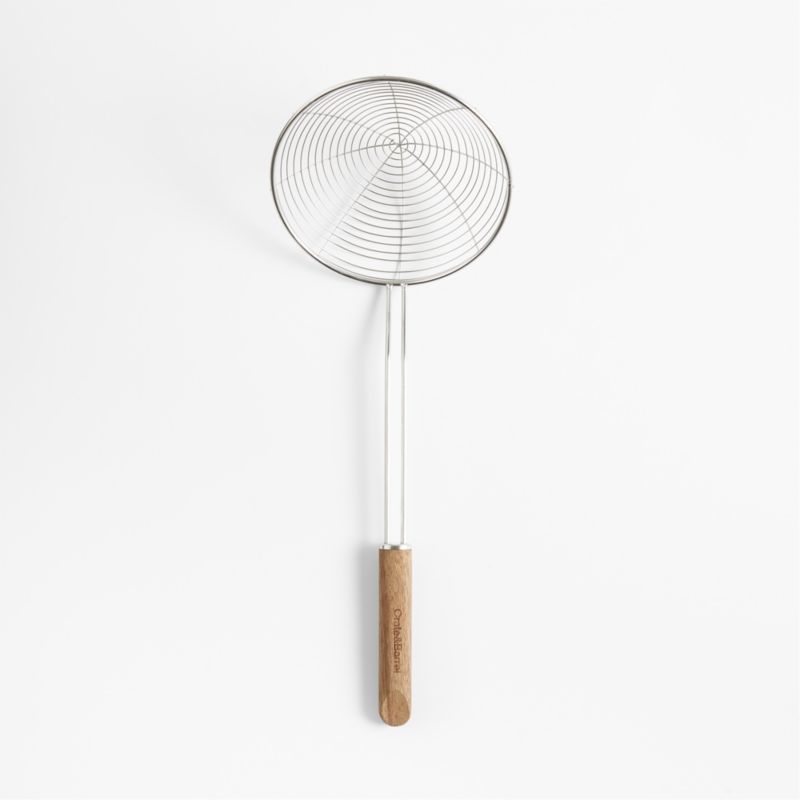 Crate & Barrel Acacia Skimmer - image 0 of 8