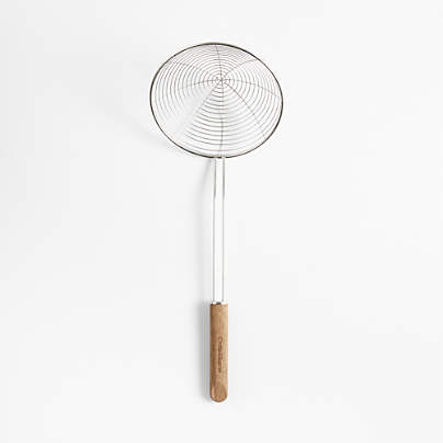 Crate & Barrel Acacia Skimmer