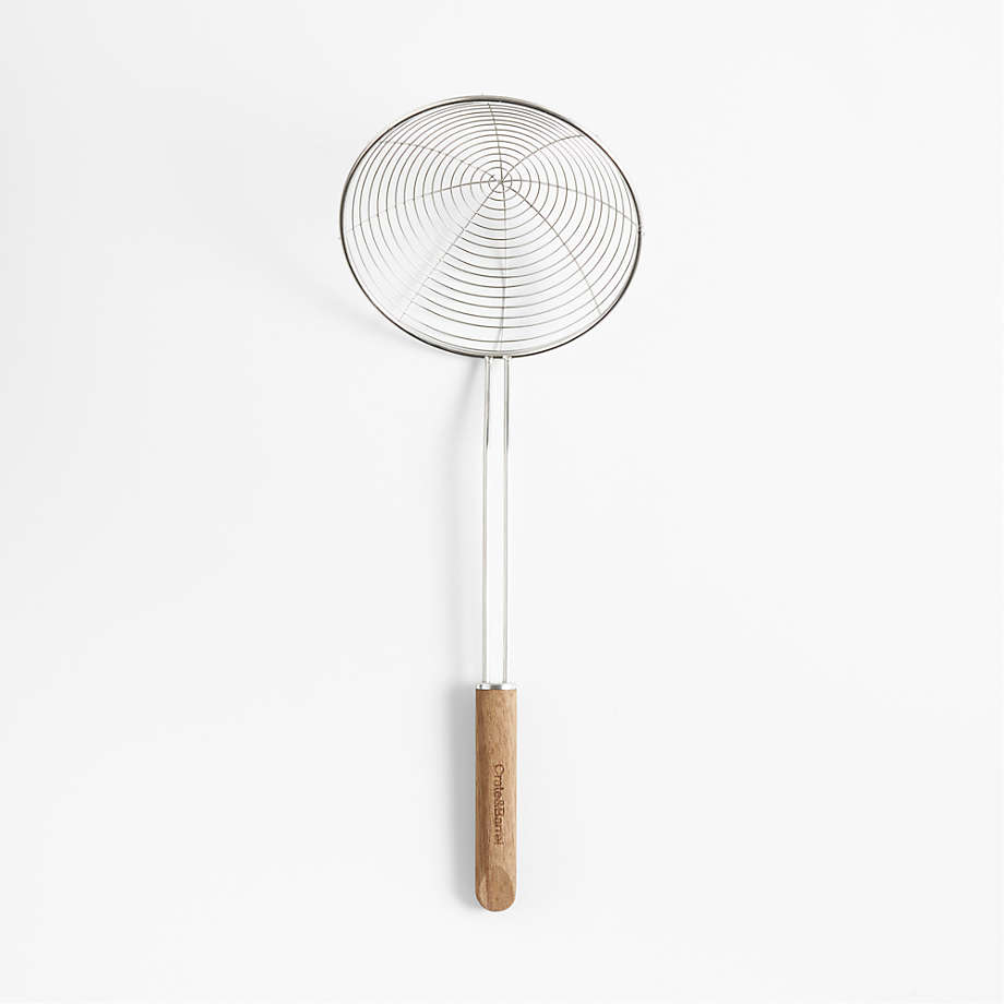 Crate & Barrel Acacia Skimmer + Reviews | Crate & Barrel