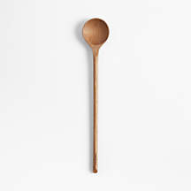 Crate & Barrel Acacia Tasting Spoon + Reviews | Crate & Barrel