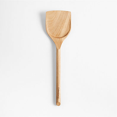 View Crate & Barrel  Acacia Wide Turner Spatula details