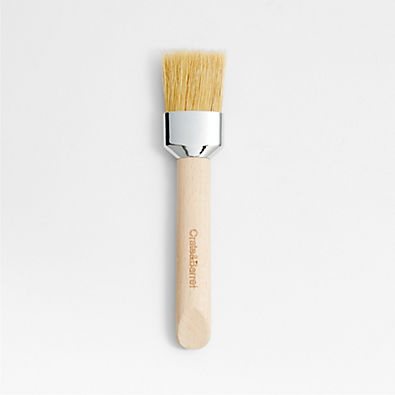 View Crate & Barrel Large Pastry Brush with Beechwood Handle details