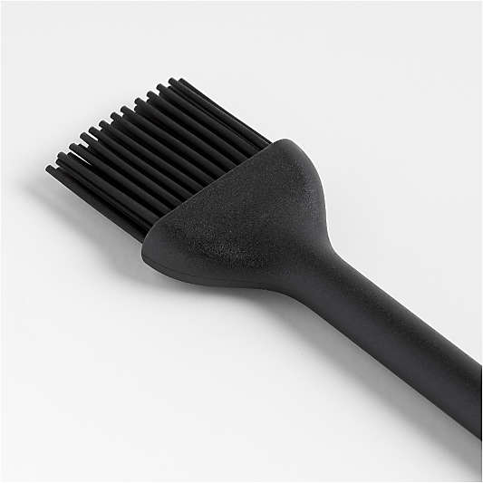 Crate & Barrel Black Mini Nylon Basting Brush