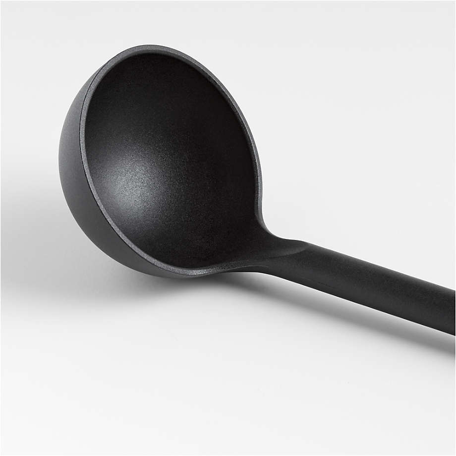 Crate & Barrel Black Nylon Pasta Spoon + Reviews