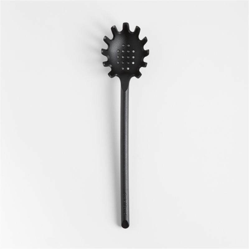 Viewing product image Crate & Barrel Black Nylon Pasta Spoon - image 1 of 4