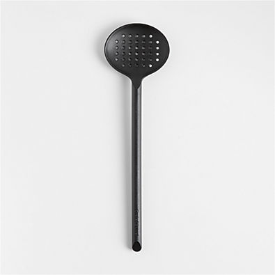 View Crate & Barrel Black Nylon Slotted Spoon details
