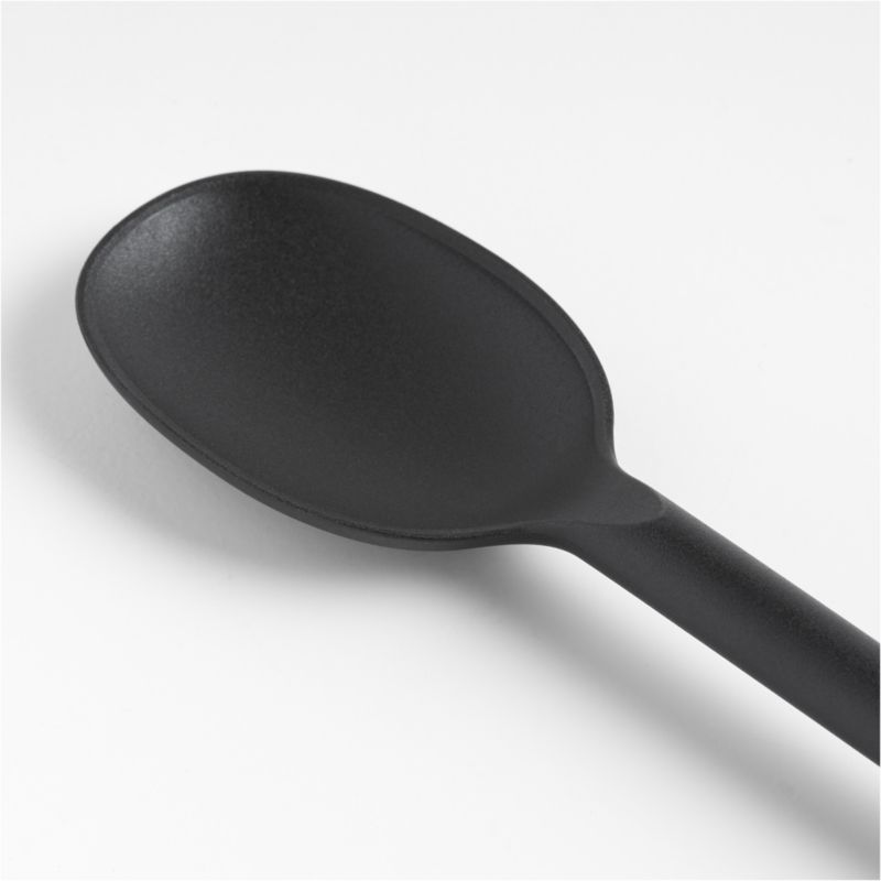 Crate & Barrel Black Nylon Pasta Spoon + Reviews