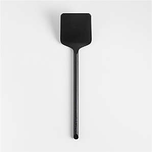 Home Basics Non-Stick Nylon Spatula, Black