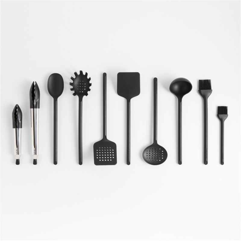 Crate & Barrel Black Mini Nylon Basting Brush - image 1 of 4