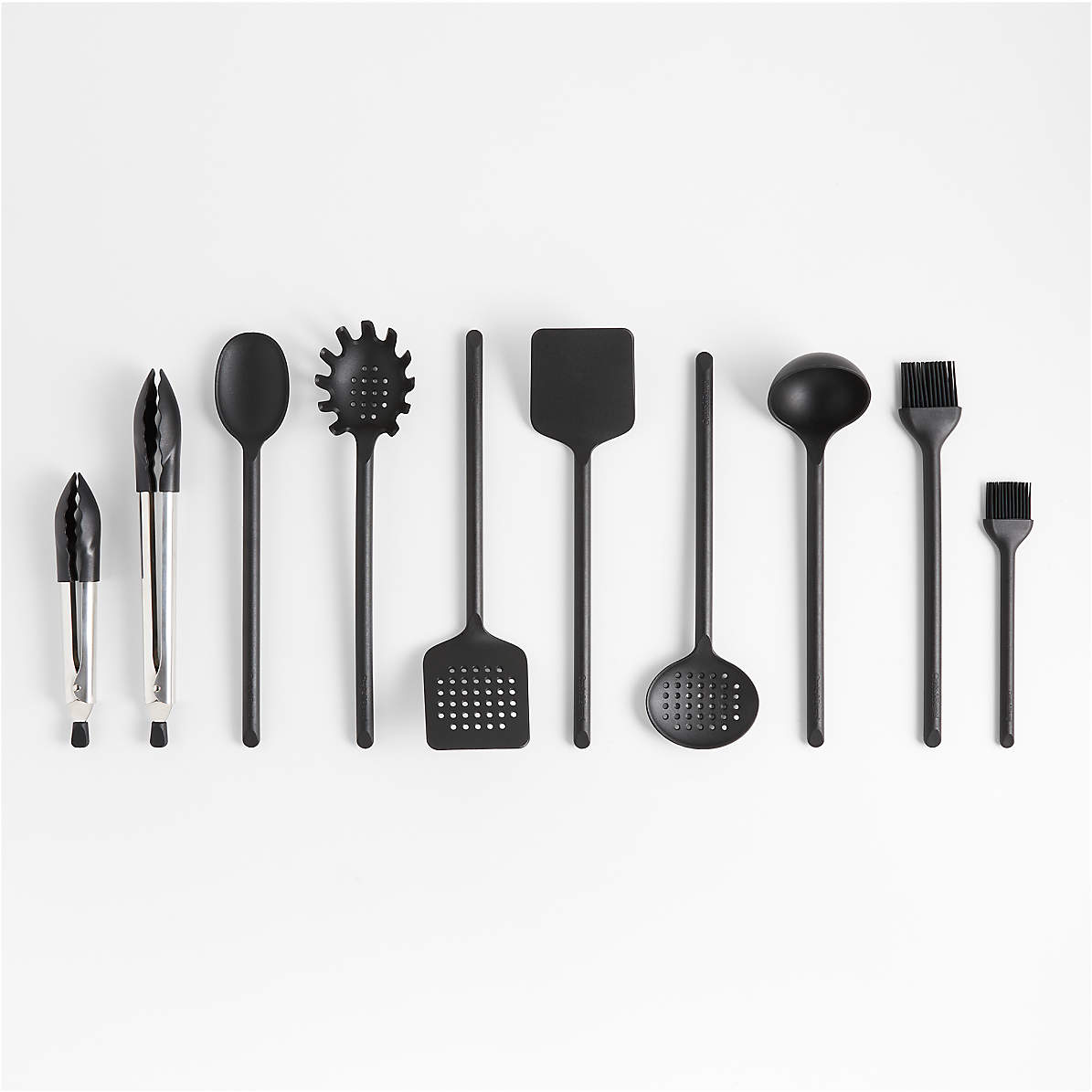 Boxed All-black Nylon Kitchenware Utensil Set - Temu