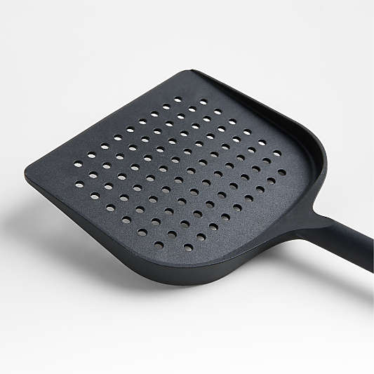 Crate & Barrel Black Nylon Sheet Pan Scoop