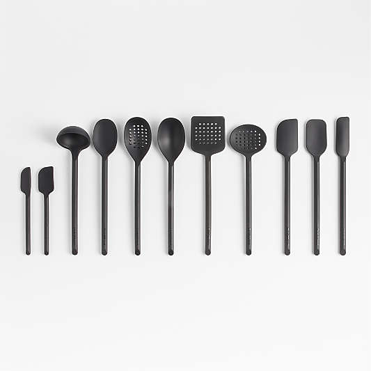 C&B Black Silicone Utensils