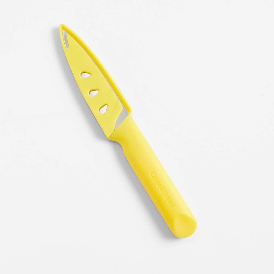 Crate & Barrel Yellow Citrus Knife | Crate & Barrel