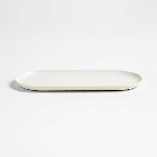 Clean by Crate Ivory Ceramic Sink Caddy Tray