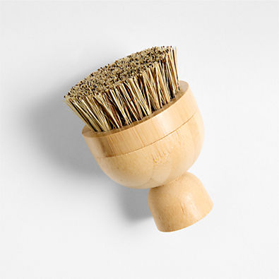View Clean by Crate Natural Palm Brush with Replaceable Head details