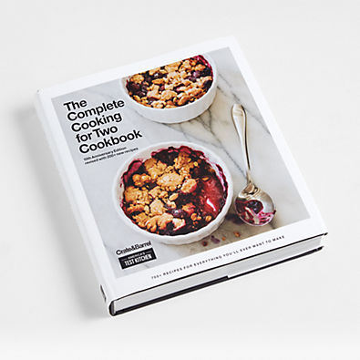 View "The Complete Cooking for Two Cookbook 10th Anniversary, Crate & Barrel Gift Edition" Cookbook details