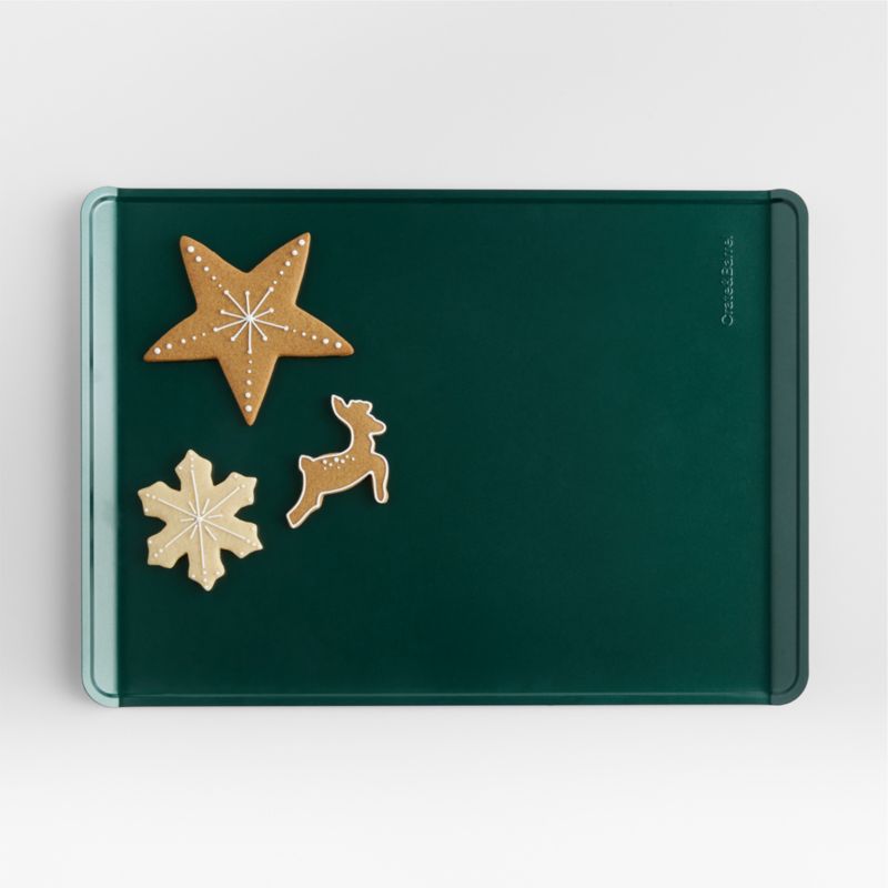 Crate & Barrel Green Cookie Sheet Crate & Barrel