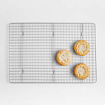 Crate & Barrel Silver Cooling/Cooking Rack | Crate & Barrel