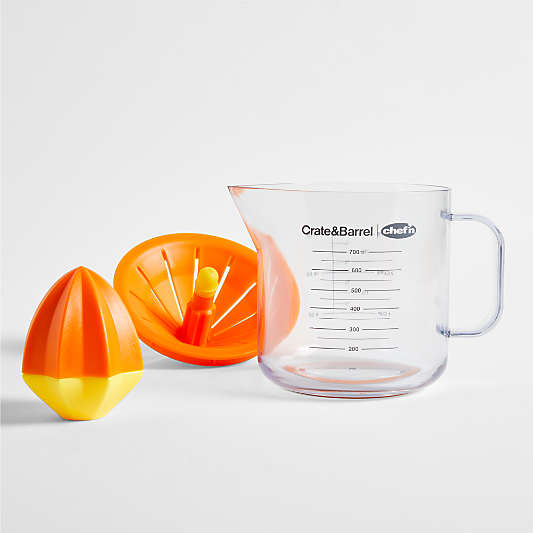 Crate & Barrel Dual Citrus Juicer with Measuring Cup