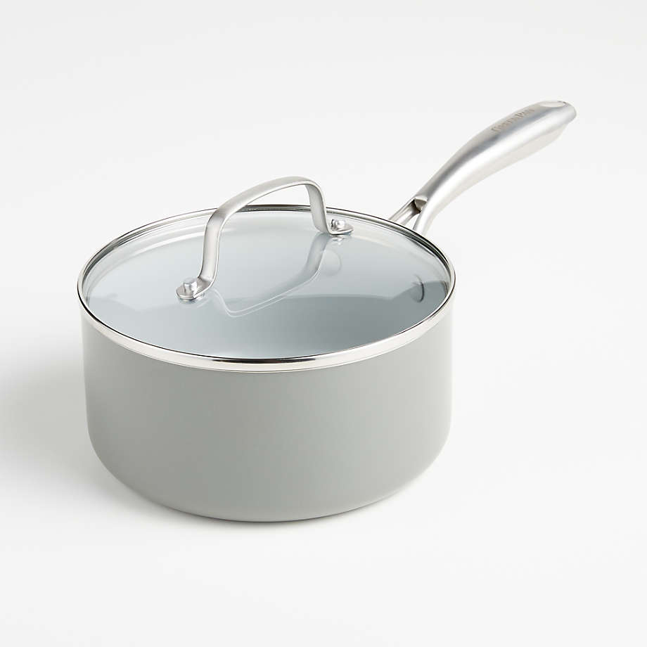C&B Essentials 2Quart Saucepan by GreenPan + Reviews Crate and