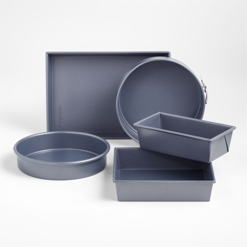 Crate & Barrel Slate Blue 9" Springform Pan - image 2 of 4