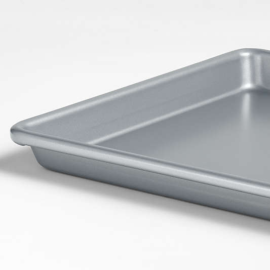 Crate & Barrel Silver Jelly Roll Pan