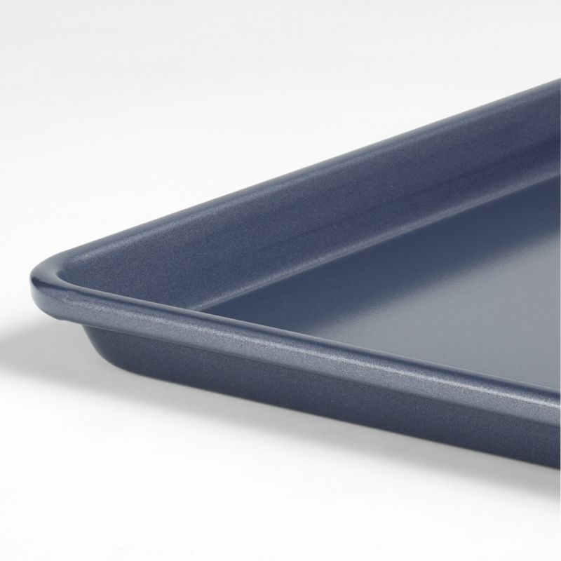 Crate & Barrel Slate Blue Half Sheet Pan