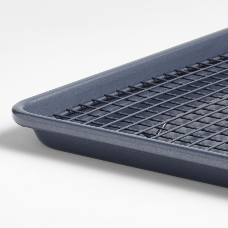 Crate & Barrel Slate Blue Baking Sheet and Cooling Rack Set - image 6 of 7