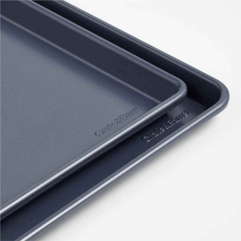 Crate & Barrel Slate Blue Baking Sheets, Set of 2 - image 6 of 5