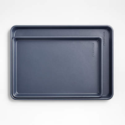 Crate & Barrel 9x13 Silver Rectangle Cake Pan + Reviews