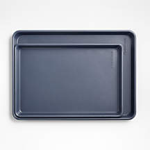 Crate & Barrel Slate Blue Baking Sheets, Set of 2 + Reviews | Crate & Barrel