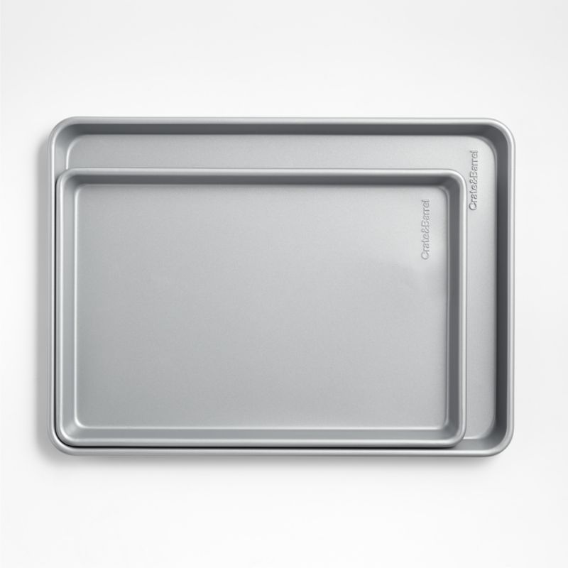 Crate & Barrel Silver Bakeware 6-Piece Set + Reviews