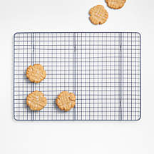 Crate & Barrel Slate Blue Cooling Rack + Reviews | Crate & Barrel