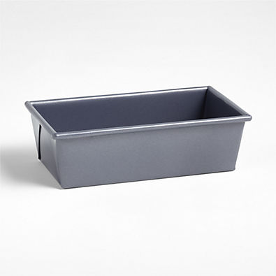 View Crate & Barrel Slate Blue Loaf Pan details