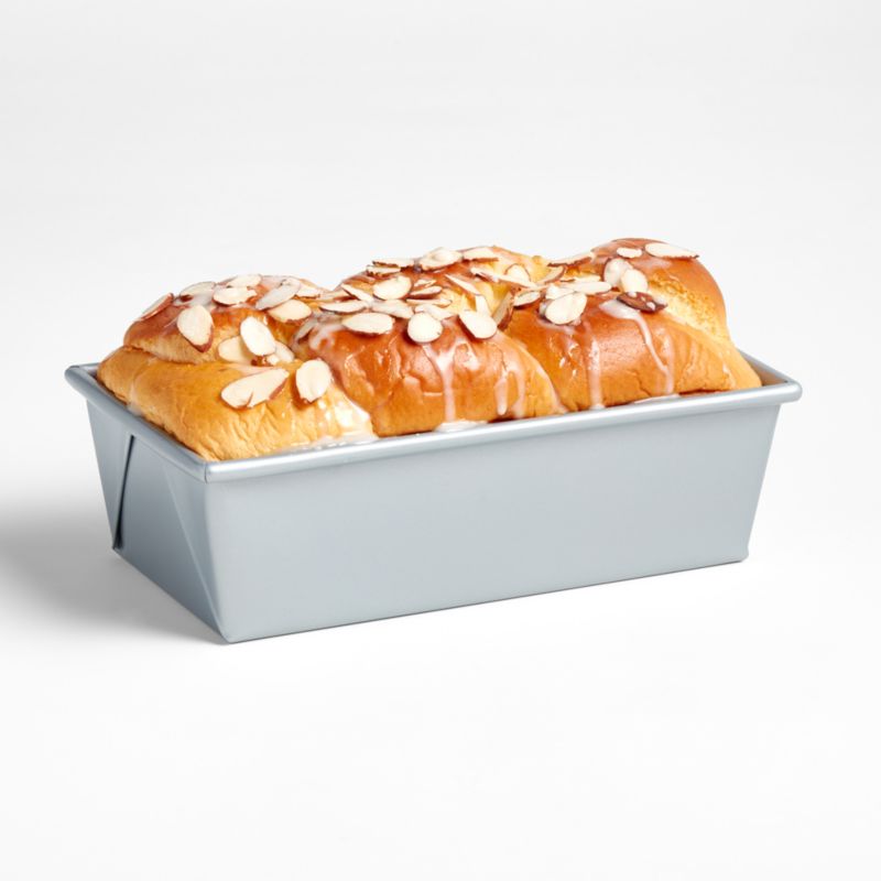 Crate & Barrel Silver Loaf Pan