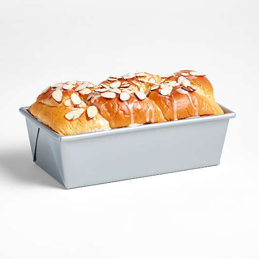 Crate & Barrel Silver Loaf Pan