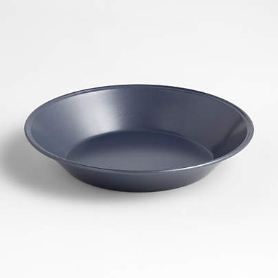 Crate & Barrel Slate Blue 9" Pie Dish