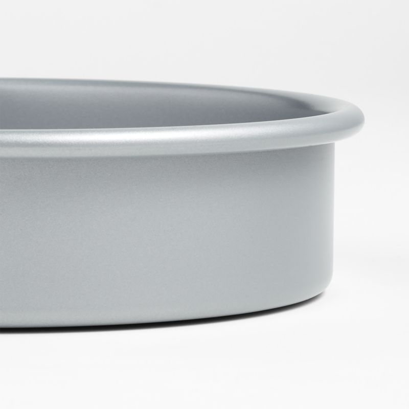 Crate & Barrel Silver 9" Round Cake Pan - image 4 of 5