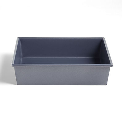 View Crate & Barrel Slate Blue 9" Square Cake Pan details