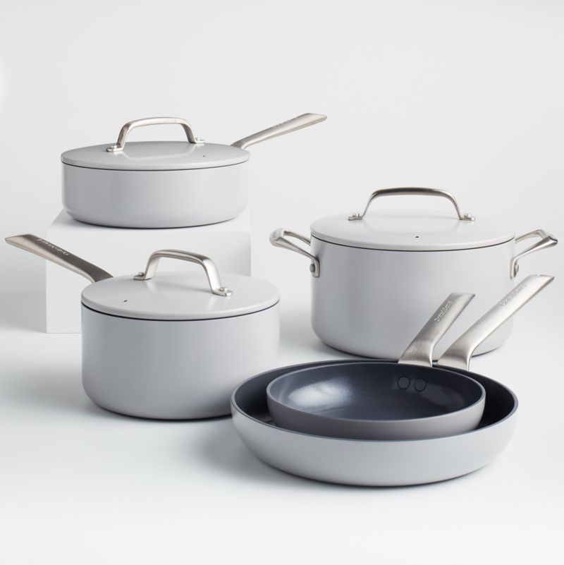 Crate & Barrel EvenCook Core 8 and 10 Ceramic Non-Stick Fry Pan