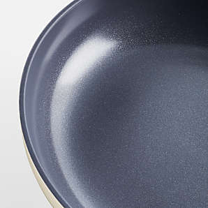 Crate & Barrel EvenCook Ceramic Denim Ceramic Nonstick Fry Pans