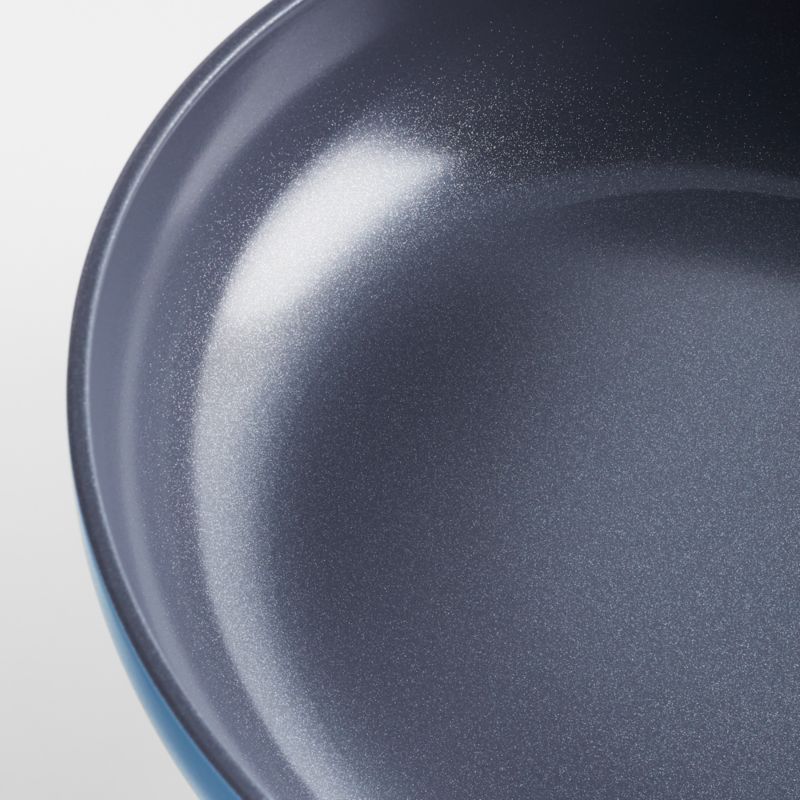 Crate & Barrel EvenCook Ceramic ™ Denim Nonstick Fry Pans, Set of 2 - image 6 of 8