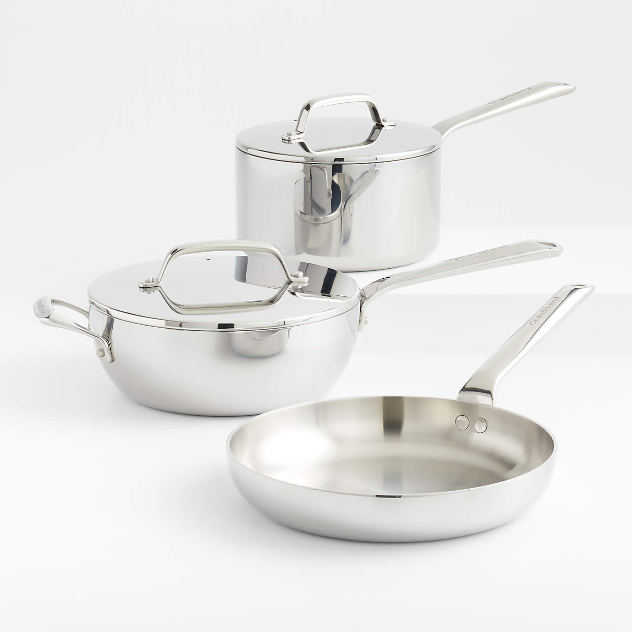 Crate & Barrel EvenCook Core Stainless Steel Starter Set Crate & Barrel