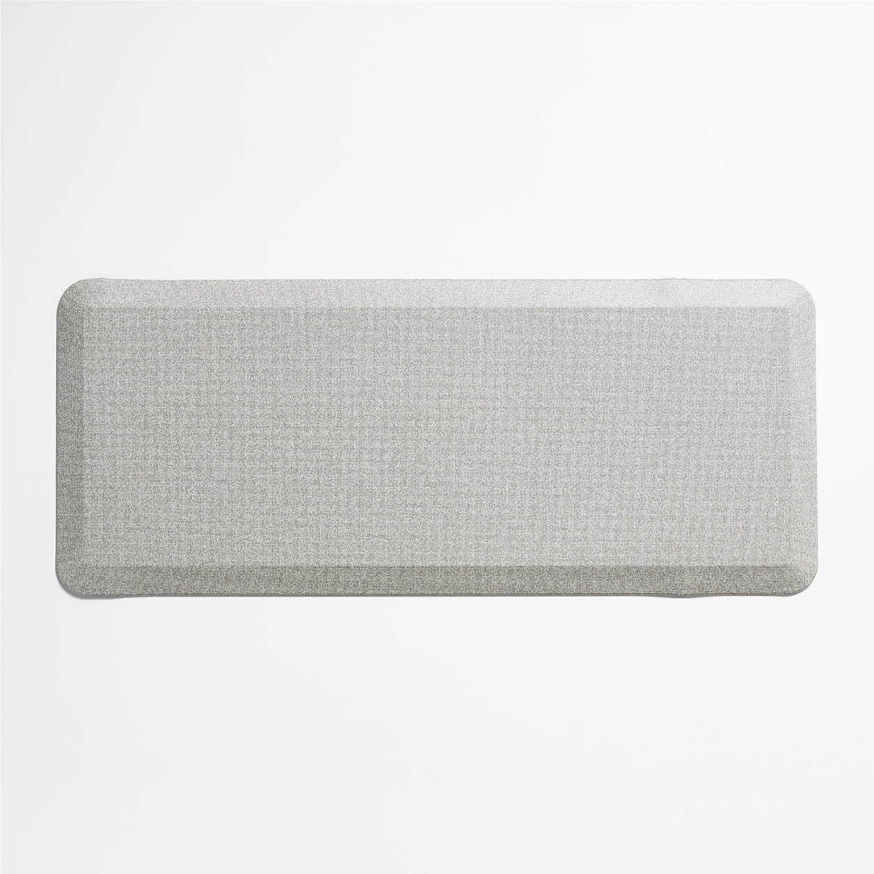 Crate And Barrel Gelpro Comfort Grey Pin Check Kitchen Mat 20x48 