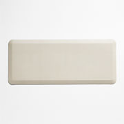 Crate & Barrel GelPro Comfort Natural Flax Kitchen Mat 20"x48"